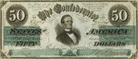 p37 from Confederate States of America: 50 Dollars from 1861